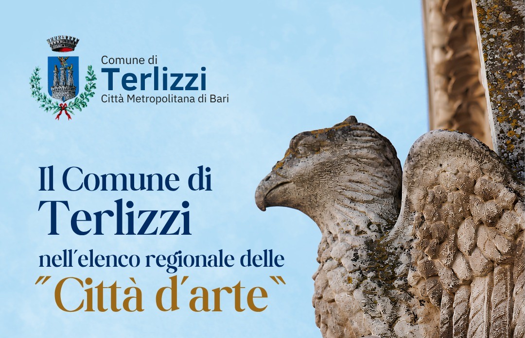 Il Comune di Terlizzi nell’elenco regionale delle “Città D’Arte”